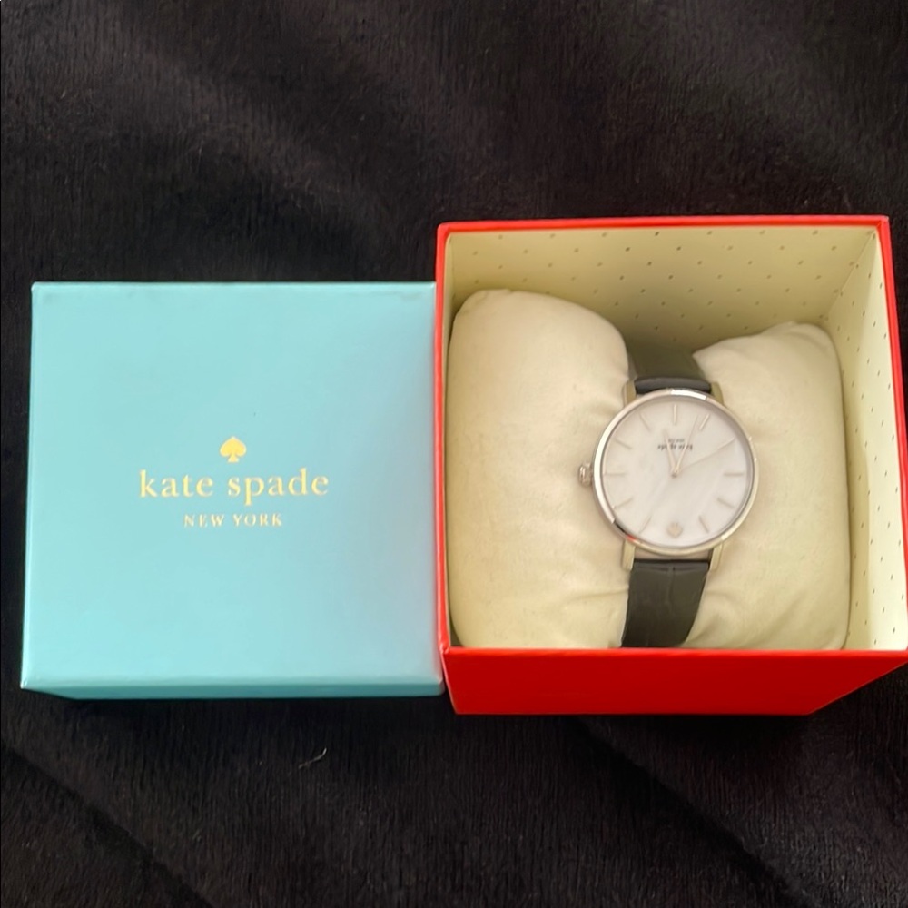 Kate Spade Black and Silver Women's Watch